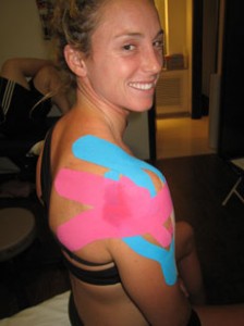 laurenwenger2small1 Kinesio Tape at the Olympics Kinesio Tape at the Olympics